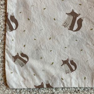 Zara Home NEW fox print pillowcase
